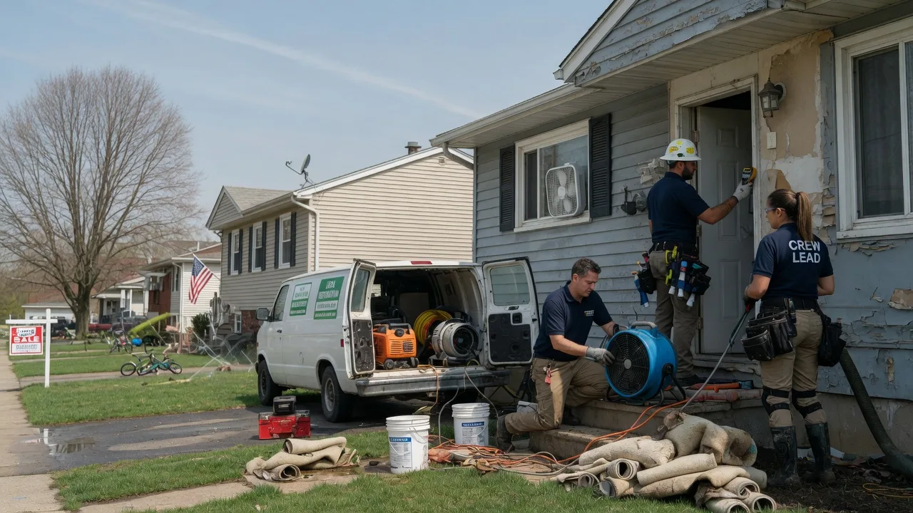 Flood Cleanup in Howardsville, VA near me