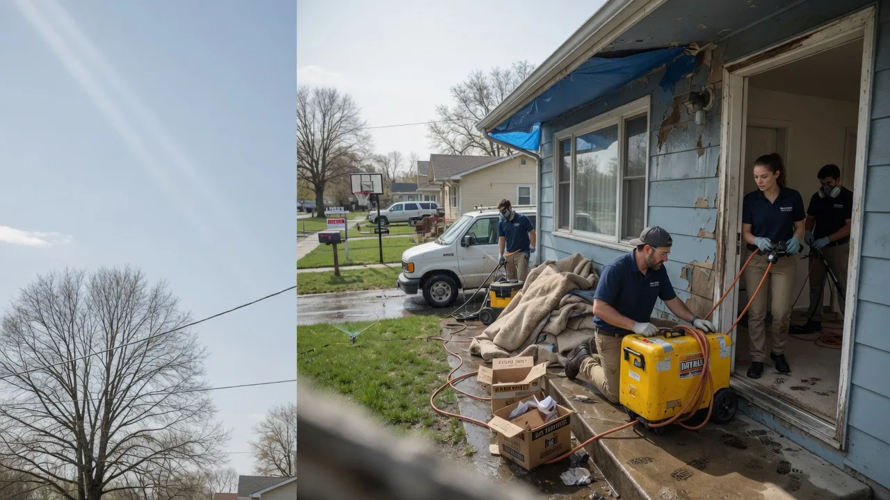 Basement Flood Cleanup in Howardsville, VA near me